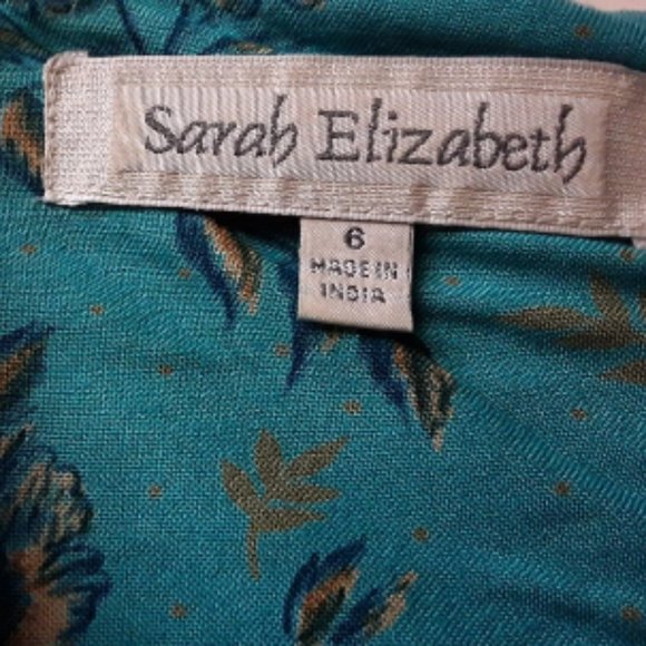 Vintage Light Baby Blue Long Boho Sarah Elizabeth - Picture 3 of 10